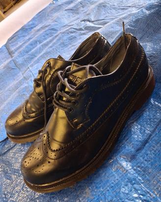 scarpe eleganti stringate nere