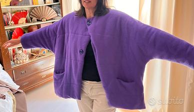 Cappotto/giaccone viola
