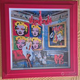 Serigrafia "You Embarrass me" di Renè