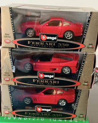 modellini 1/24 Ferrari Burago made in Italy 