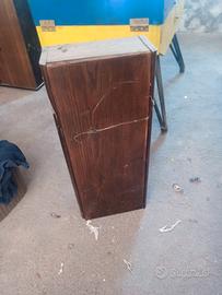 mobiletto bagno con specchio