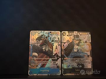 carte manga one piece usopp e sabo