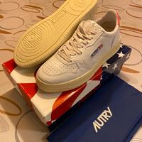 Scarpe Autry 39 medalist in pelle white/tearose