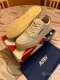 Scarpe Autry 39 medalist in pelle white/tearose