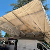 Tenda per furgone ambulante