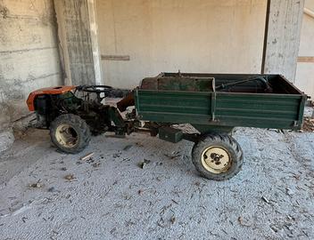 Motocoltivatore Goldoni + Rimorchio