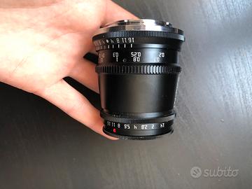 Obiettivo TTArtisan 17 mm f1.4