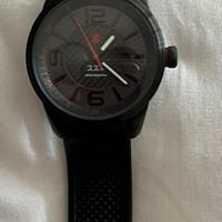 Orologio quarzo Suzuki nero carbonio