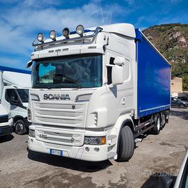 Scania R 500 cassone centinato da metri 7.50