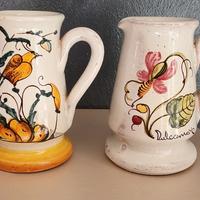 Coppia Brocche Ceramica Katia