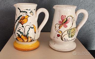 Coppia Brocche Ceramica Katia