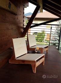 Sedie in legno