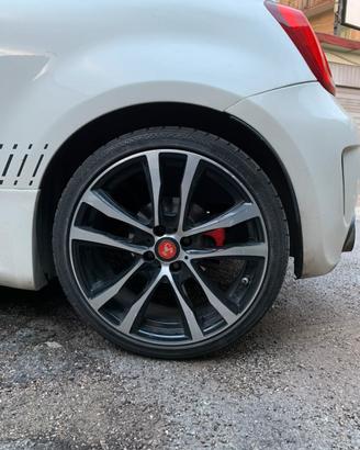 Cerchi 500 abarth 17 4x98 completi di gomme