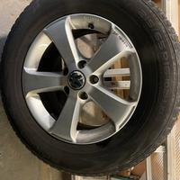 4 cerchi lega Volkswagen con gomme neve