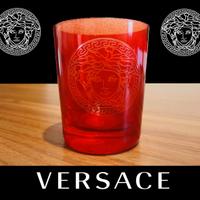 Versace Rosenthal portacandele cristallo