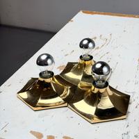 Applique Fosnova 508 oro Space Age - Set di 3