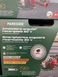 Smerigliatrice angolare Parkside 20v