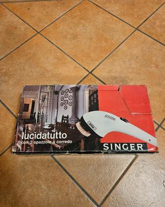 Lucidatrice vintage Singer, per scarpe e mobili 