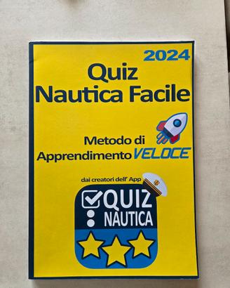 libro quiz nautica facile, metodo  veloce