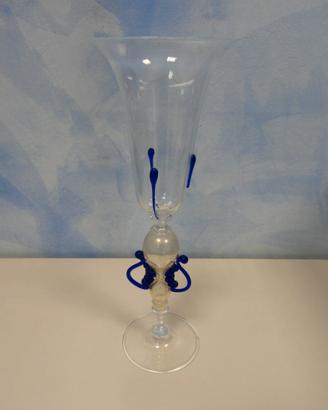 Bicchiere decorativo in vetro di Murano