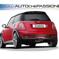 Set terminali Titanio/Carbonio Mini Cooper S (R56)