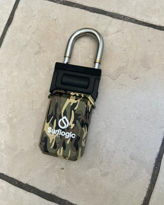 Lucchetto a combinazione surflogic camouflage