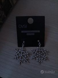 Orecchini fiocco di neve