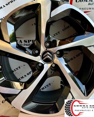 4 CERCHI IN LEGA ORIGINALI R18 CITROEN C5 AIRCROSS
