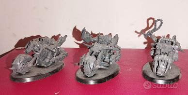 Warhammer 40k Orks warbiker squad