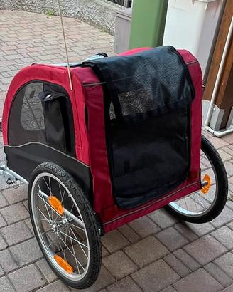 Trasportino bici per cane fino 40kg