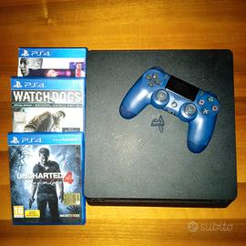 PS4 SLIM + Joystick e 3 Giochi