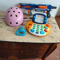 Casco x bimba. Vari giochi. Torcia "magica"