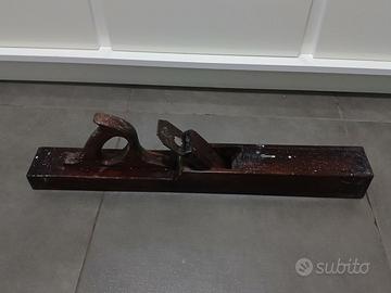 Antico Piallone Pialla da Falegname Stella Bianca