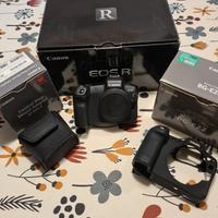 Canon EOS R+EF-R control ring+Bg-E 22