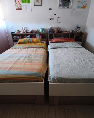 Letto singolo con cassetto contenitore 