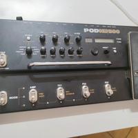 Pedaliera multieffetto chitarra Line 6 Pod HD300