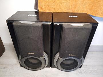 casse audio subwoofer, woofer e tweeter 