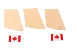 Kit adesivi carena posteriore e cupolino per Italj