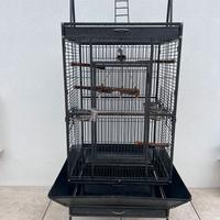 Yaheetech Gabbia Voliera per Uccelli e Pappagalli