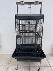 Yaheetech Gabbia Voliera per Uccelli e Pappagalli