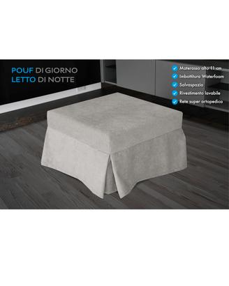 pouff con letto