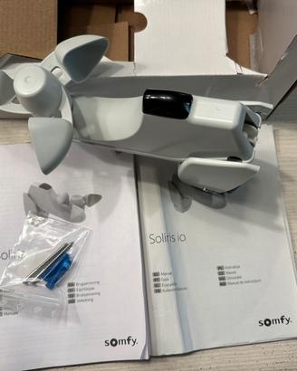 Somfy soliris io 1870532 sole/vento NUOVO