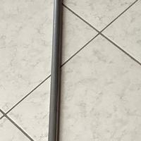 Bastone in metallo a soffitto per tenda con anelli