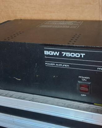 finale BGW 7500 Proline 2