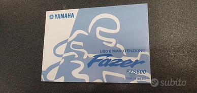 USO E MANUTENZIONE MANUALE YAMAHA FAZER FZS 600 - 