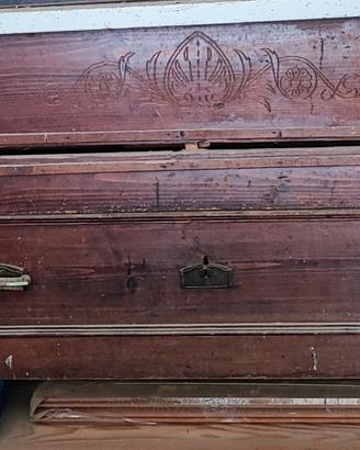 armadio antico 2 ante con cassetto