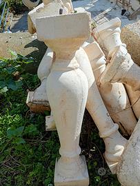 5 COLONNE GESSO 189 Eur