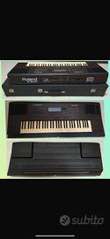 Tastiera arranger Roland E-600+custodia e supporto