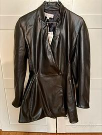Giubbino simil pelle zara