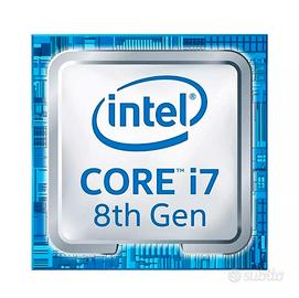 Processore CPU Intel i7 8700K sbloccato